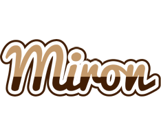 Miron exclusive logo