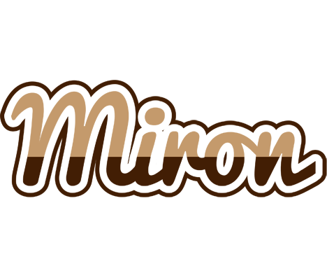 Miron exclusive logo