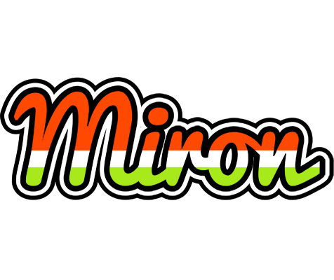 Miron exotic logo