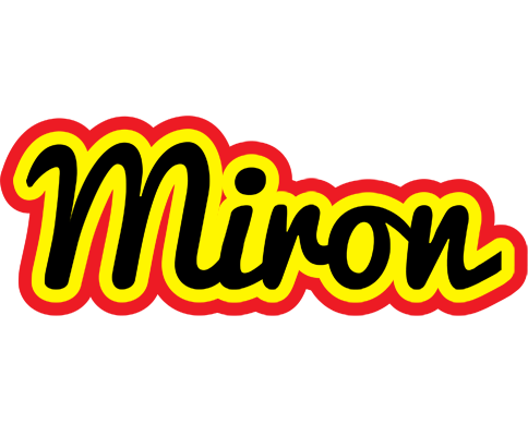 Miron flaming logo