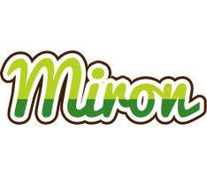 Miron golfing logo