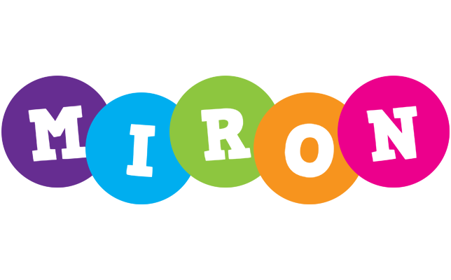 Miron happy logo