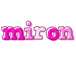 Miron hello logo