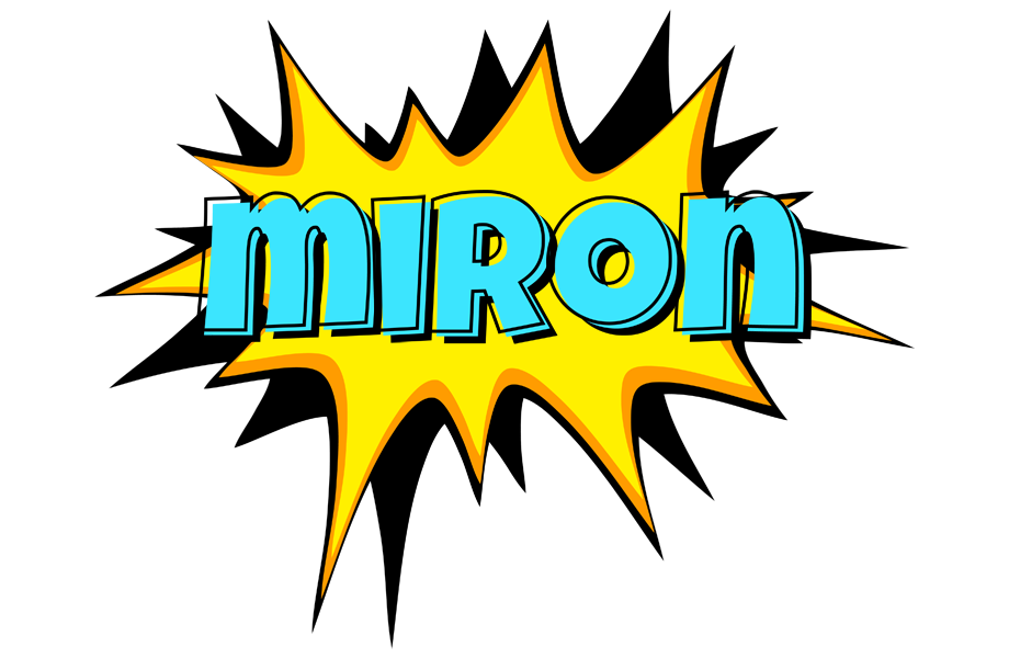 Miron indycar logo