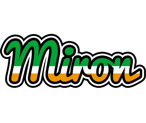 Miron ireland logo