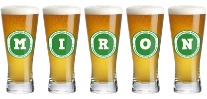 Miron lager logo