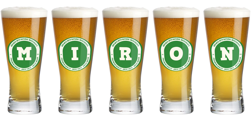 Miron lager logo