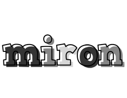 Miron night logo