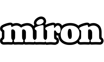 Miron panda logo