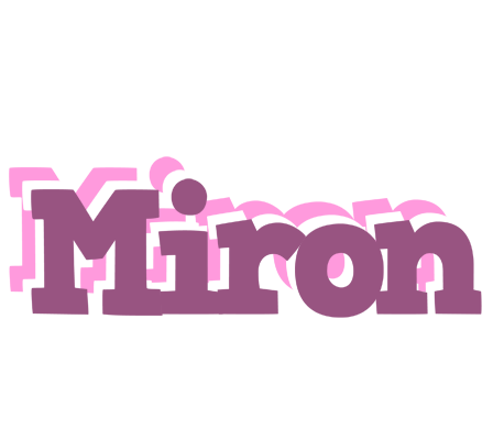 Miron relaxing logo