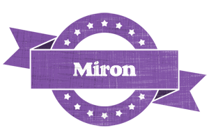 Miron royal logo