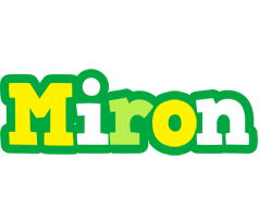 Miron soccer logo