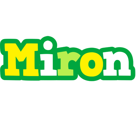 Miron soccer logo