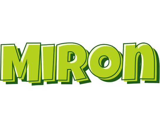 Miron summer logo