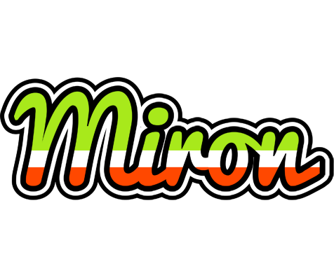 Miron superfun logo