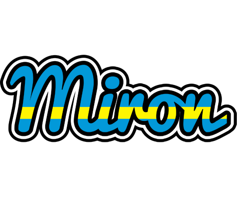 Miron sweden logo