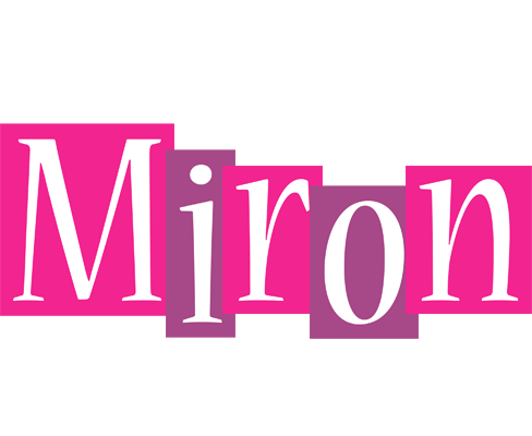 Miron whine logo