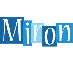 Miron winter logo