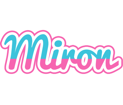 Miron woman logo