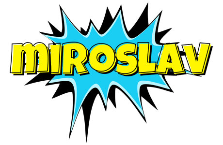 Miroslav amazing logo