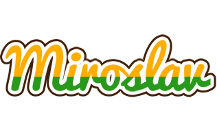 Miroslav banana logo