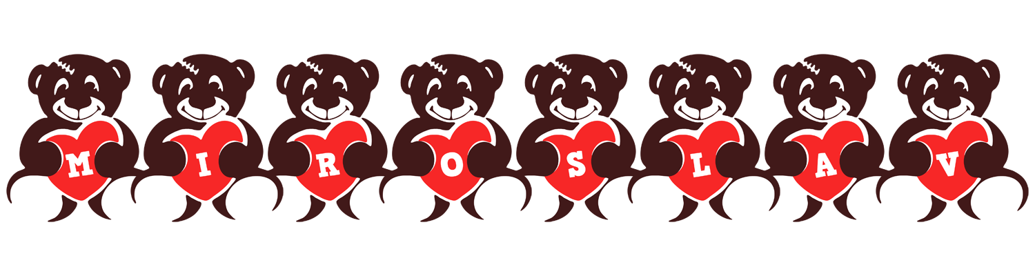 Miroslav bear logo