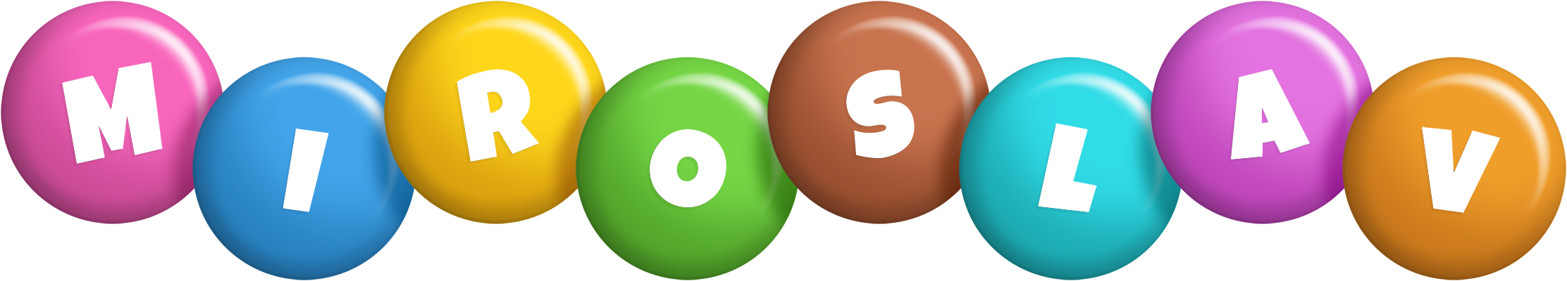Miroslav candy logo