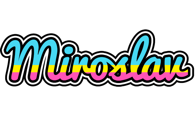 Miroslav circus logo