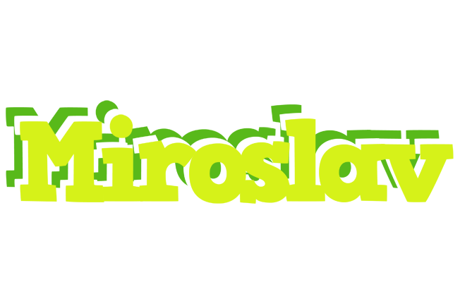 Miroslav citrus logo