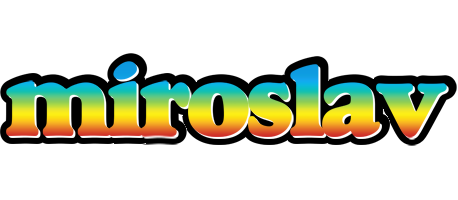 Miroslav color logo