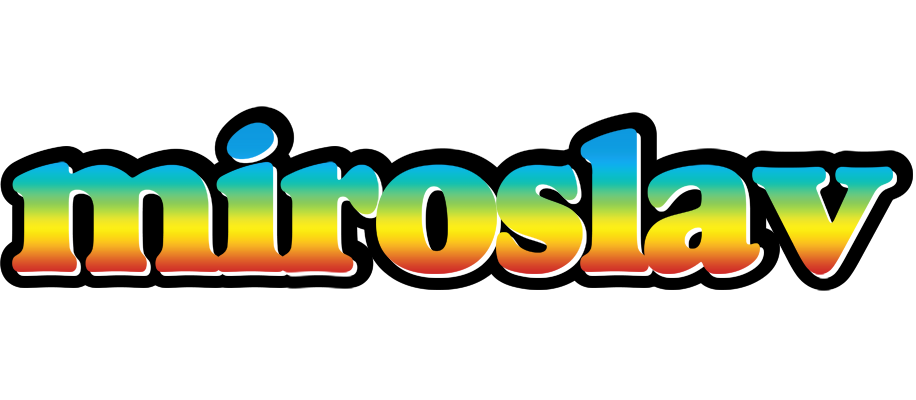 Miroslav color logo
