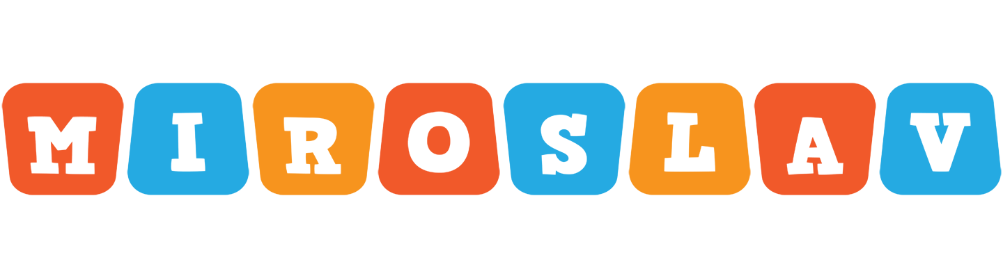 Miroslav comics logo