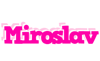 Miroslav dancing logo