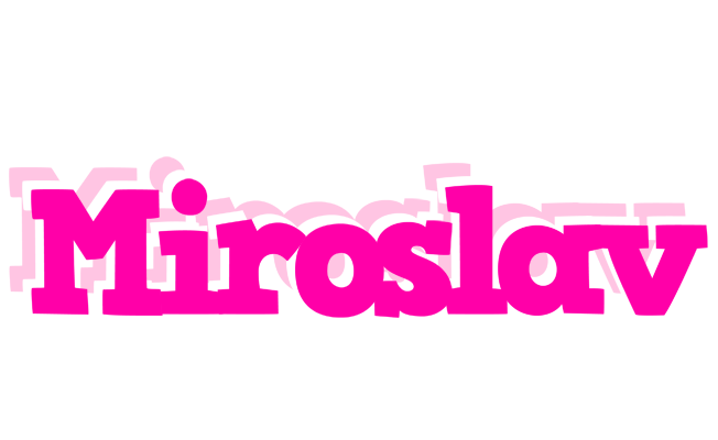 Miroslav dancing logo