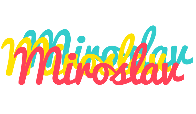 Miroslav disco logo