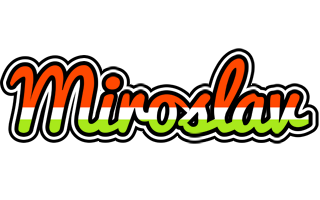 Miroslav exotic logo