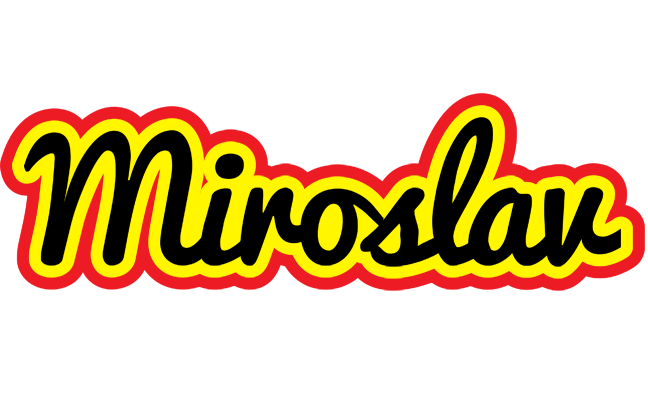 Miroslav flaming logo