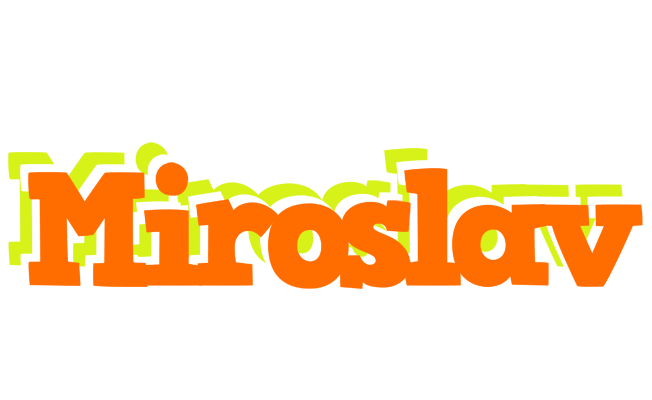 Miroslav healthy logo
