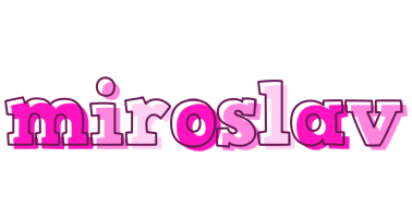 Miroslav hello logo