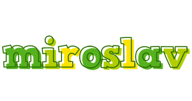 Miroslav juice logo