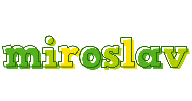 Miroslav juice logo