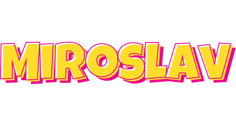 Miroslav kaboom logo