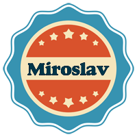 Miroslav labels logo