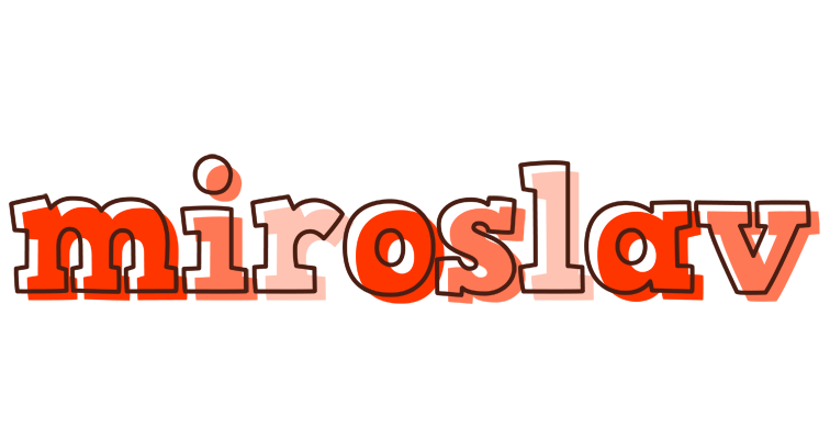 Miroslav paint logo