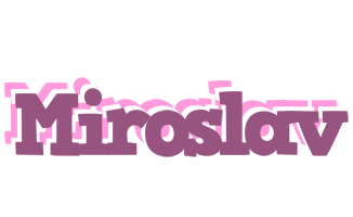 Miroslav relaxing logo