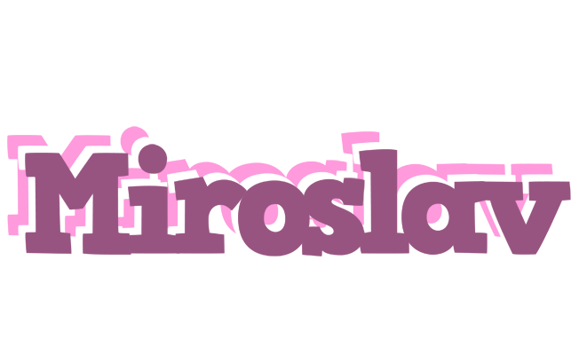 Miroslav relaxing logo