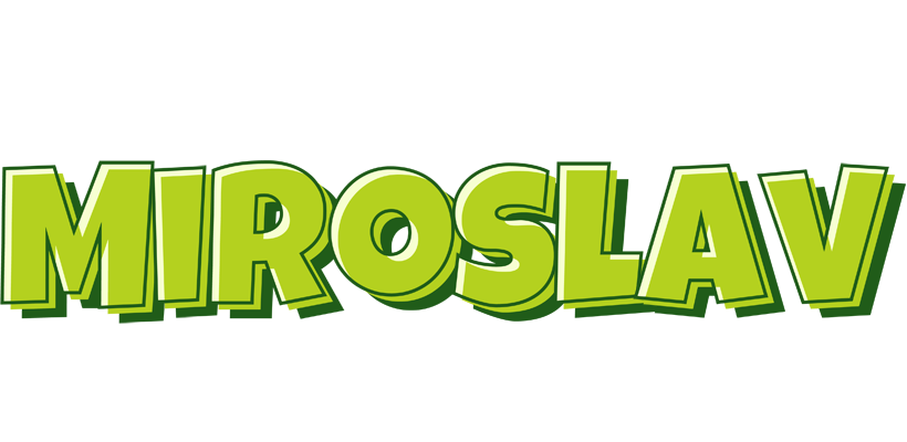 Miroslav summer logo