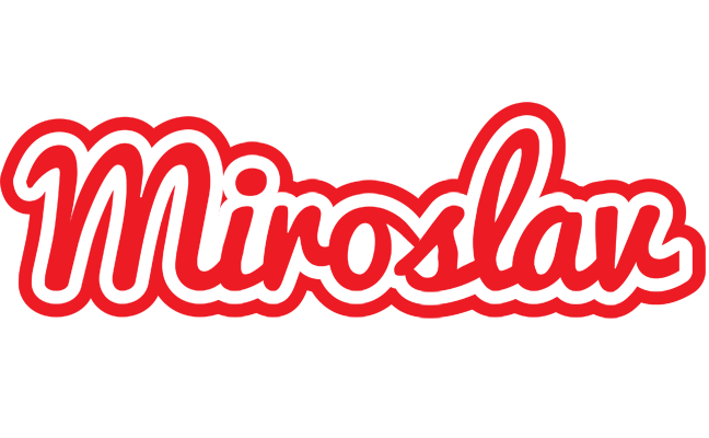 Miroslav sunshine logo