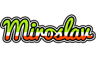 Miroslav superfun logo