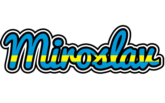 Miroslav sweden logo